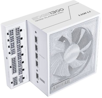 Lian Li EDGE 1000 WHITE, 1000W, ATX 3.1, 120 mm fläkt, löstagbara kablar, 80PLUS Platinum - Vit#2