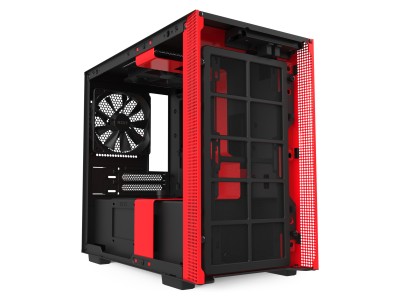 NZXT H210, Mini-ITX - Svart/Röd#3