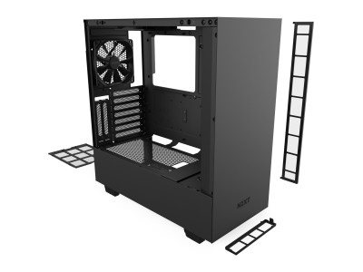 NZXT H510i Tempered Glass, ATX, RGB - Svart#4