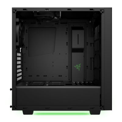 NZXT S340, ATX, fönster, grön LED - Svart/grön Razer Special Edition#7