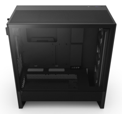 NZXT H5 Flow (2024) RGB Black, ATX - Svart#3