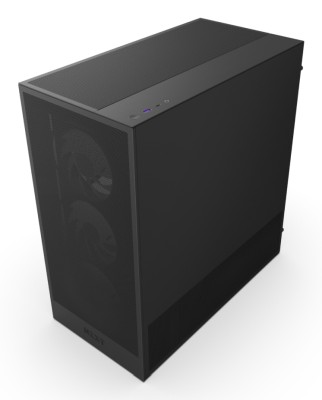 NZXT H5 Flow (2024) RGB Black, ATX - Svart#4