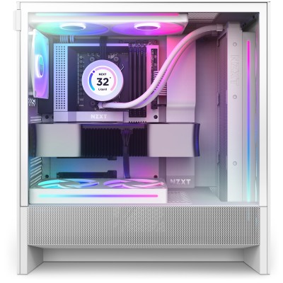 NZXT H5 Flow (2024) RGB White, ATX - Vit#2