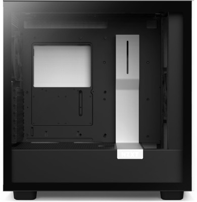 NZXT H7 Flow Mid-Tower Case, ATX - Matt Vit/Svart#2