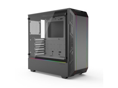Phanteks Eclipse P350X, ATX, TG, RGB - Svart/Vit#1