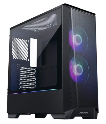Phanteks Eclipse P360A Tempered Glass, ATX, D-RGB - Satin Black#1