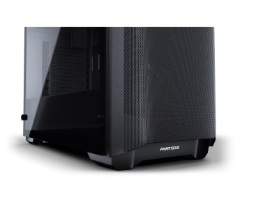 Phanteks Eclipse P400A, ATX, Tempered Glass, dammfilter, RGB LED - Satinsvart#7