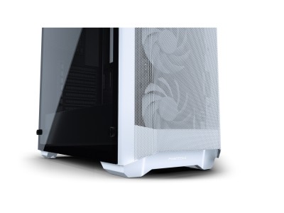 Phanteks Eclipse P400A, ATX, Tempered Glass, dammfilter, RGB LED - Glaciärvit#8