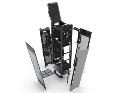 Phanteks Enthoo Evolv Shift X, Mini-ITX, Härdat glas - Antracitgrå#7