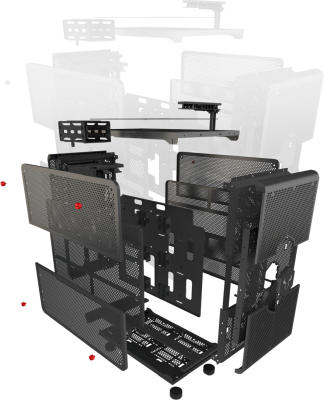 RIOTORO Morpheus GPX100, ATX - Svart#3