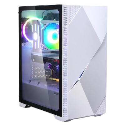 Zalman Z3 Iceberg White, ATX, TG, ARGB - Vit