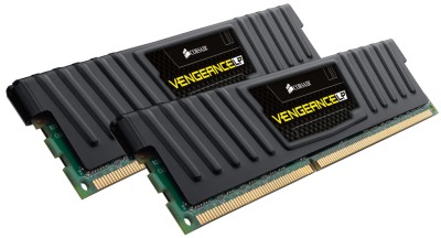 8 GB (2x4GB) DDR3-1600 Corsair Vengeance CL9 (PC3-12800), 9-9-9-24, 1,5V, Low Profile