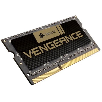 8 GB DDR3-1600 SODIMM, Corsair Vengeance CL10, 1,5V