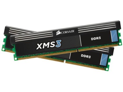 16 GB (2x8GB) DDR3-1600 Corsair Classic, CL9 (PC3-12800)