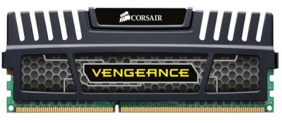 8 GB DDR3-1600 Corsair Vengeance CL10 (PC3-12800), 1,5V, XMS3