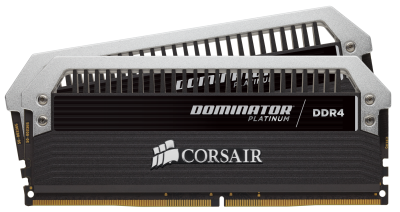 16 GB (2x8GB) DDR4-3466 Corsair Dominator Platinum CL16