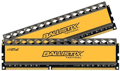 16 GB (2x8GB) DDR3-1600 Crucial BallistiX Tactical CL8, 1,5V