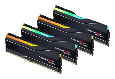 256 GB (4x64GB) DDR5-6000 G.Skill Trident Z5 Neo RGB CL32, AMD EXPO - Svart