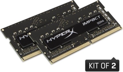 16 GB (2x8GB) DDR3L-1600 SODIMM Kingston HyperX Impact, 1,35V