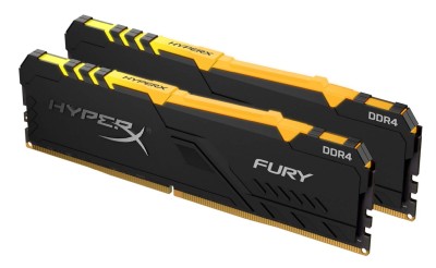 16 GB (2x8GB) DDR4-2666 Kingston HyperX FURY RGB Black CL16#2