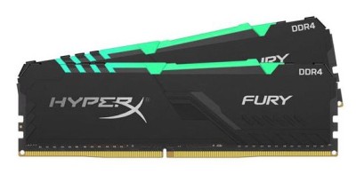 64 GB (2x32GB) DDR4-3200 Kingston HyperX FURY RGB Black CL16