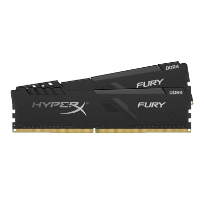 16 GB (2x8GB) DDR4-3200 Kingston HyperX Fury CL16 - Svart