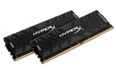 32 GB (2x16GB) DDR4-3200 Kingston HyperX Predator Black CL16, XMP