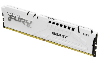 16 GB DDR5-6000 Kingston FURY Beast White CL30, AMD EXPO - Vit