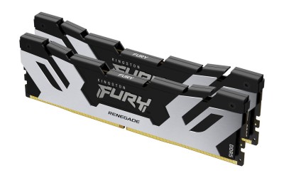 64 GB (2x32GB) DDR5-6400 Kingston FURY Renegade Silver CL32, XMP