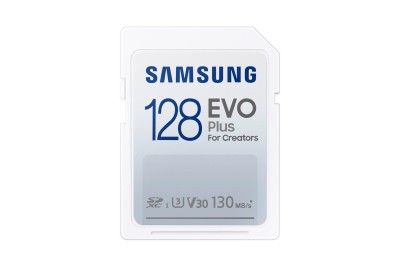 Secure Digital SDXC 128 GB Samsung EVO Plus, 130 MB/sek, Class 10, UHS-I V10, U1