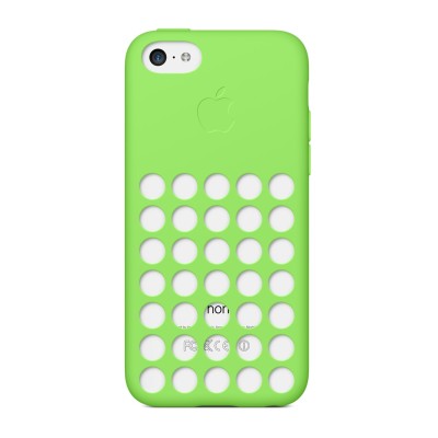 Apple iPhone 5c Silicone Case - Green / Grön