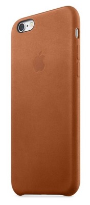 Apple iPhone 6s Leather Case - Sadelbrun