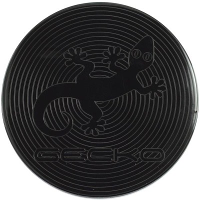 GECKO Dashboard Pad, klistermatta för instrumentpanelen, rund, svart