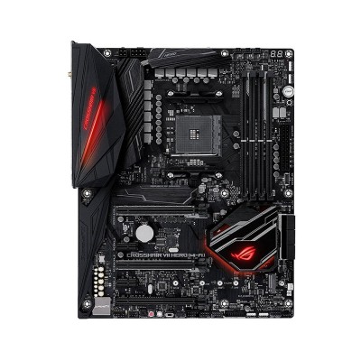 Asus ROG CROSSHAIR VII HERO (WI-FI), AMD Socket AM4, X370, ATX, 4xDDR4
