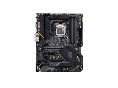 Asus TUF Gaming Z490-Plus (Wi-Fi), Intel LGA1200, Z490, 2xPCI Express, CrossFireX, ATX, 4xDDR4, 2xM.2 + SATA3 RAID, HDMI/DP, USB-C, 7.1 audio, GigaLAN, WiFi 6, Bluetooth, Aura Sync#2