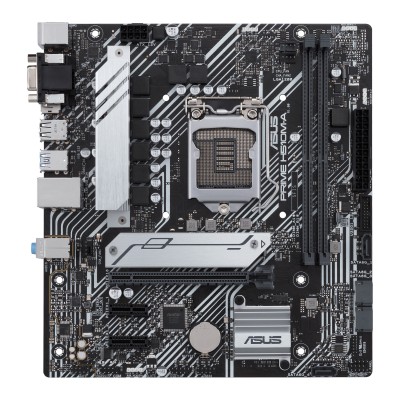Asus Prime H510M-A, Intel LGA1200, H510, PCI Express, MicroATX, 2xDDR4, M.2 + SATA3, VGA/HDMI/DP, USB 3.2, 7.1 audio, GigaLAN, Aura Sync RGB