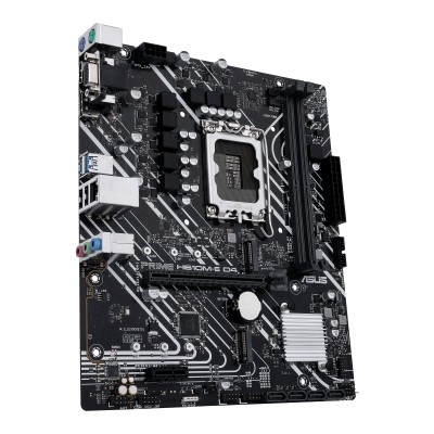 Asus Prime H610M-E D4-CSM, Intel LGA1700, PCI Express, MicroATX, 2xDDR4, M.2 + SATA3, VGA/HDMI/DP, USB 3.2, GigaLAN