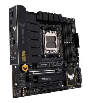 Asus TUF GAMING B650M-PLUS, AMD AM5, MicroATX, 4xDDR5, 2xPCI Express, 2xM.2 + SATA3 RAID, HDMI/DP, USB-C, 2.5Gbe LAN, Aura Sync RGB#1