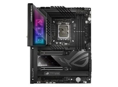 Asus ROG MAXIMUS Z790 HERO, Intel LGA1700, 3xPCI Express, ATX, 4xDDR5, 5xM.2 + SATA3 RAID, HDMI, USB-C, SupremeFX audio, 2.5Gbe LAN, WiFi 6E, Aura Sync RGB