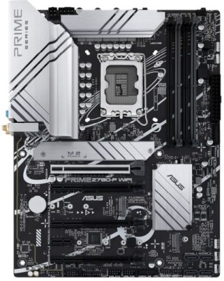 Asus PRIME Z790-P WIFI, Intel LGA1700, ATX, 4xPCI Express, 4xDDR5, 3xM.2 + SATA3 RAID, HDMI/DP, USB-C, 2.5Gbe LAN, WiFi 6, Bluetooth 5.2, Aura Sync RGB