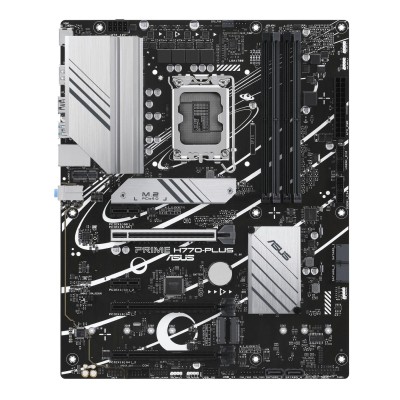 Asus PRIME H770-PLUS, Intel LGA1700, 3xPCI Express, ATX, 4xDDR5, 3xM.2 + SATA3 RAID, HDMI/DP, USB-C, 2.5Gbe LAN, Aura Sync RGB