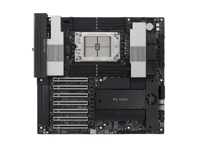 Asus PRO WS WRX90E-SAGE SE, AMD Socket sTR5, ATX, 8xDDR5, 7xPCI Express, 4xM.2 + SATA3 RAID, VGA, USB-C, 2x10GbE LAN#2