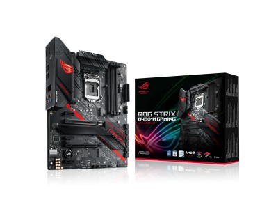 Asus ROG Strix B460-H GAMING, Intel LGA1200, B460, 2xPCI Express, CrossFireX, ATX, 4xDDR4, 2xM.2 + SATA3, HDMI/DP, USB-C, SupremeFX 7.1 audio, GigaLAN, Aura Sync RGB#1