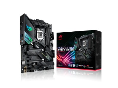 Asus ROG STRIX Z490-F Gaming, Intel LGA1200, Z490, 2xPCI Express, SLI/CrossFireX, ATX, 4xDDR4, 2xM.2 + SATA3 RAID, HDMI/DP, USB-C, ROG SupremeFX Audio, GigaLAN, Aura Sync#1