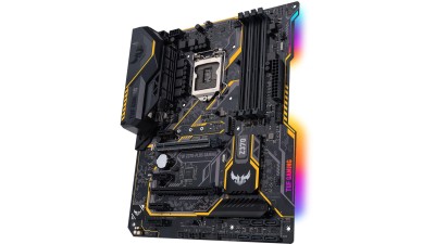 Asus TUF Z370-Plus Gaming, Intel LGA1151, Z370, 2xPCI Express, CrossFireX, ATX, DDR4, 2xM.2 + SATA3 RAID, DVI/HDMI, USB-C, 7.1 audio, GigaLAN, Aura Sync
