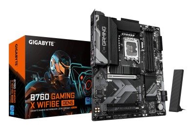 Gigabyte B760 GAMING X WIFI6E GEN5, Intel LGA1700, 3xPCI Express, ATX, 4xDDR5, 3xM.2 + SATA3 RAID, HDMI/DP, USB-C, 2.5Gbe LAN, WiFi 6E, Bluetooth 5.3, RGB Fusion