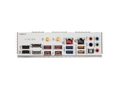 Gigabyte W480 Vision D, Intel LGA1200, W480, 3xPCI Express, CrossFire, ATX, 4xDDR4, 3xM.2 + SATA3 RAID, HDMI/DP IN, USB-C, 7.1 audio, 2.5GbE LAN+GigaLAN#3
