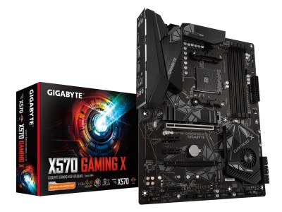 Gigabyte X570 Gaming X, AMD Socket AM4, ATX, 4xDDR4, 2xPCIe 4.0, 2xM.2 + SATA RAID, HDMI, USB 3.2, GigaLAN, RGB Fusion 2.0#1
