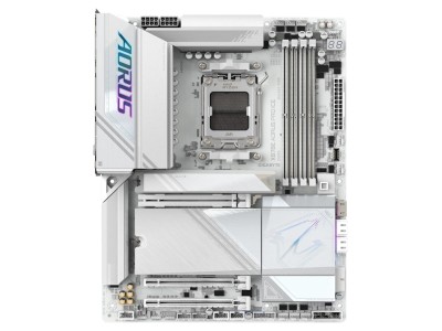 Gigabyte X870 AORUS PRO ICE, AMD Socket AM5, ATX, 4xDDR5, 3xPCI Express, 4xM.2 + SATA3 RAID, HDMI/2xUSB4, 2.5GbE LAN, WiFi 7, Bluetooth 5.3, RGB Fusion#2