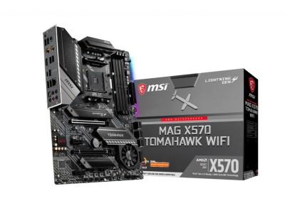 MSI MAG X570 Tomahawk Wifi, AMD AM4, X570, 2xPCI Express, ATX, 4xDDR4, 3xM.2 + SATA3 RAID, HDMI/DP, USB-C, 7.1 audio, 2.5Gbe LAN, WiFi 6, Bluetooth, Mystic Light RGB#1